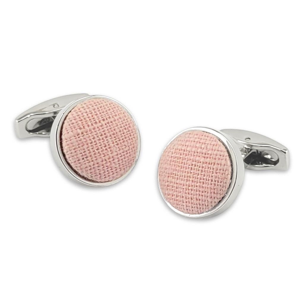 cuff links Pastel Promise Pink - 1