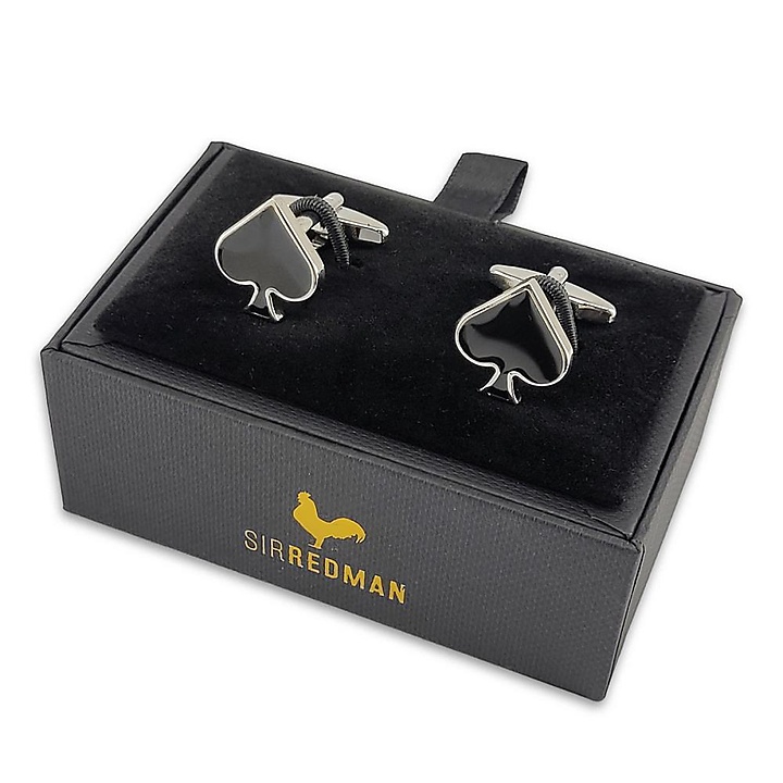 cufflinks Ace of Spade