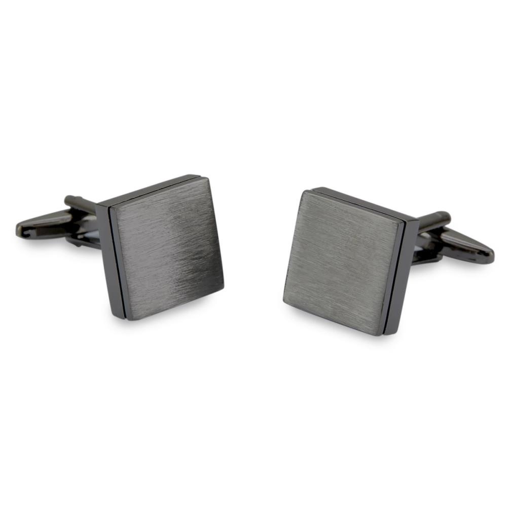 Cufflinks Anthracite Square - 1