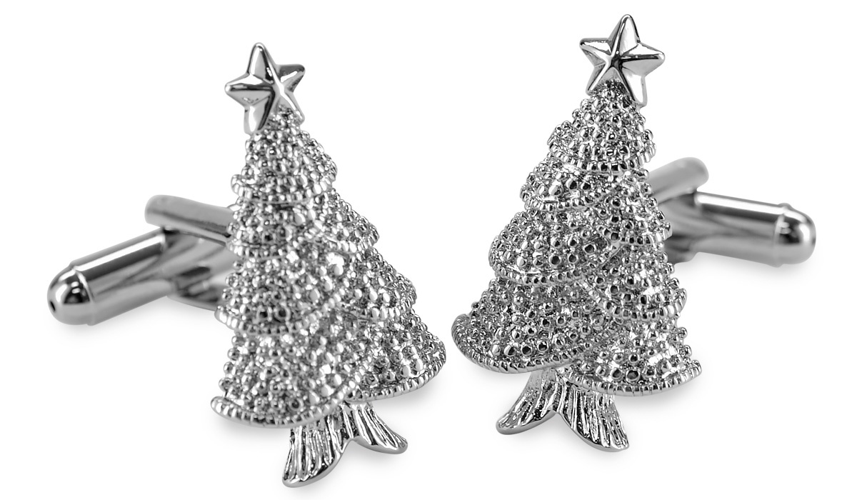 Cufflinks Christmas-tree - 1
