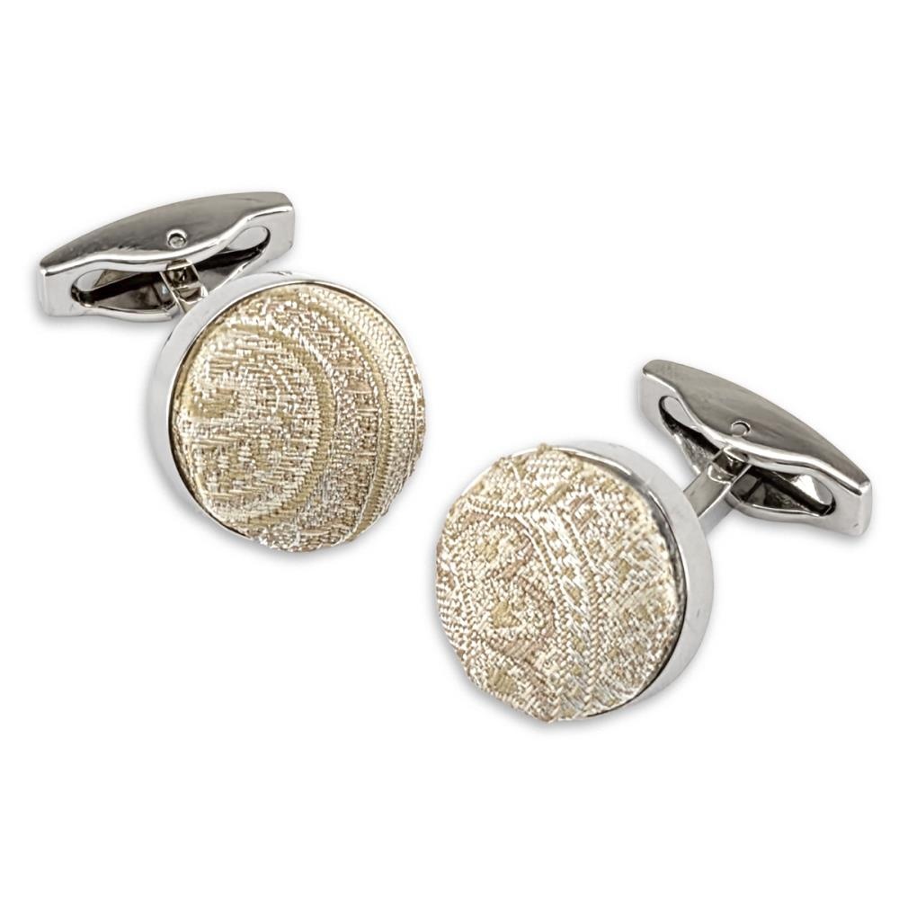 cufflinks Eternal Paisley Beige - 1