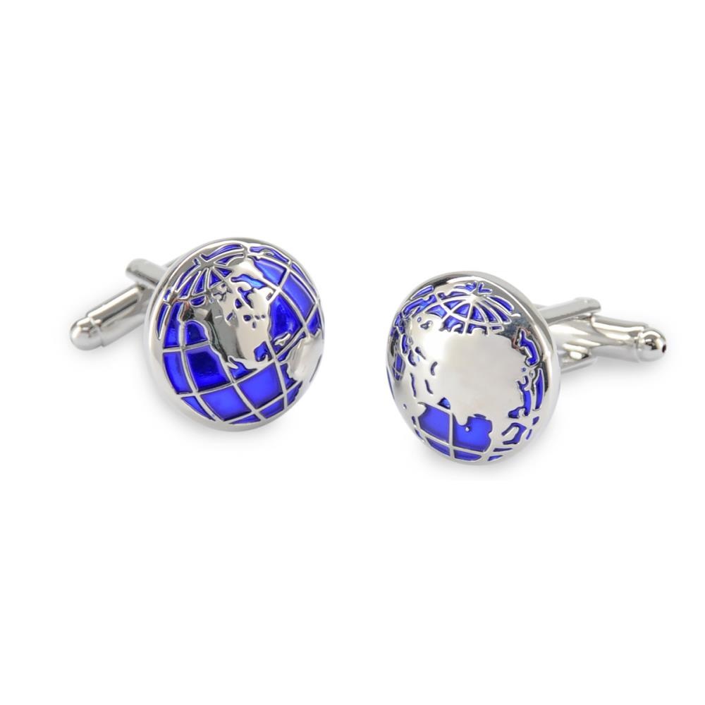 Cufflinks Globe - 1