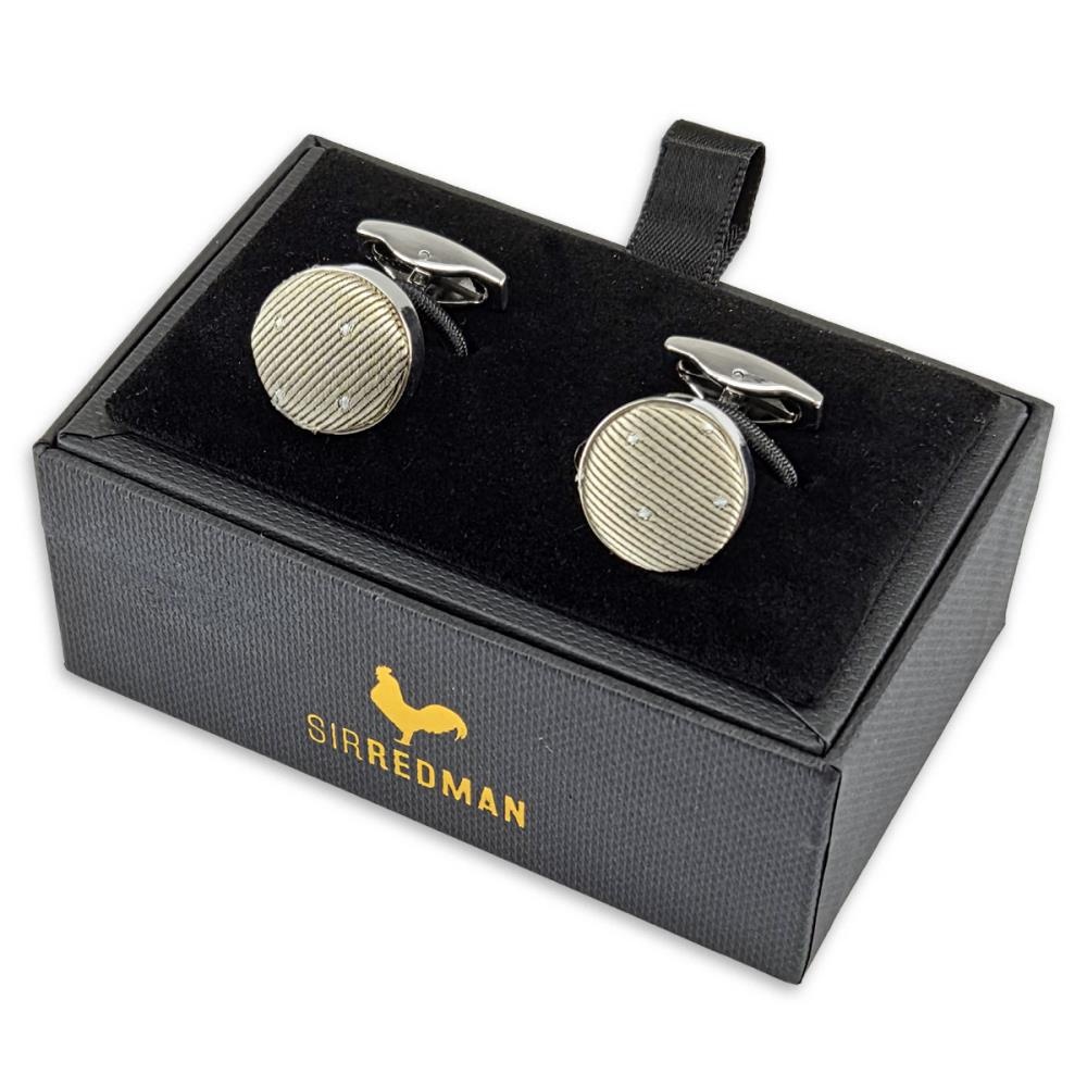 cufflinks Mayfair Dots Champagne - 2