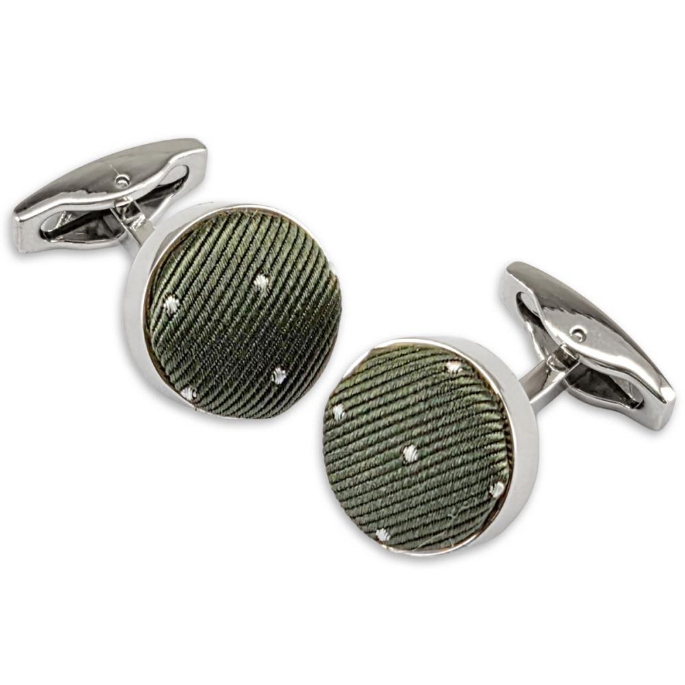 cufflinks Mayfair Dots Green - 1