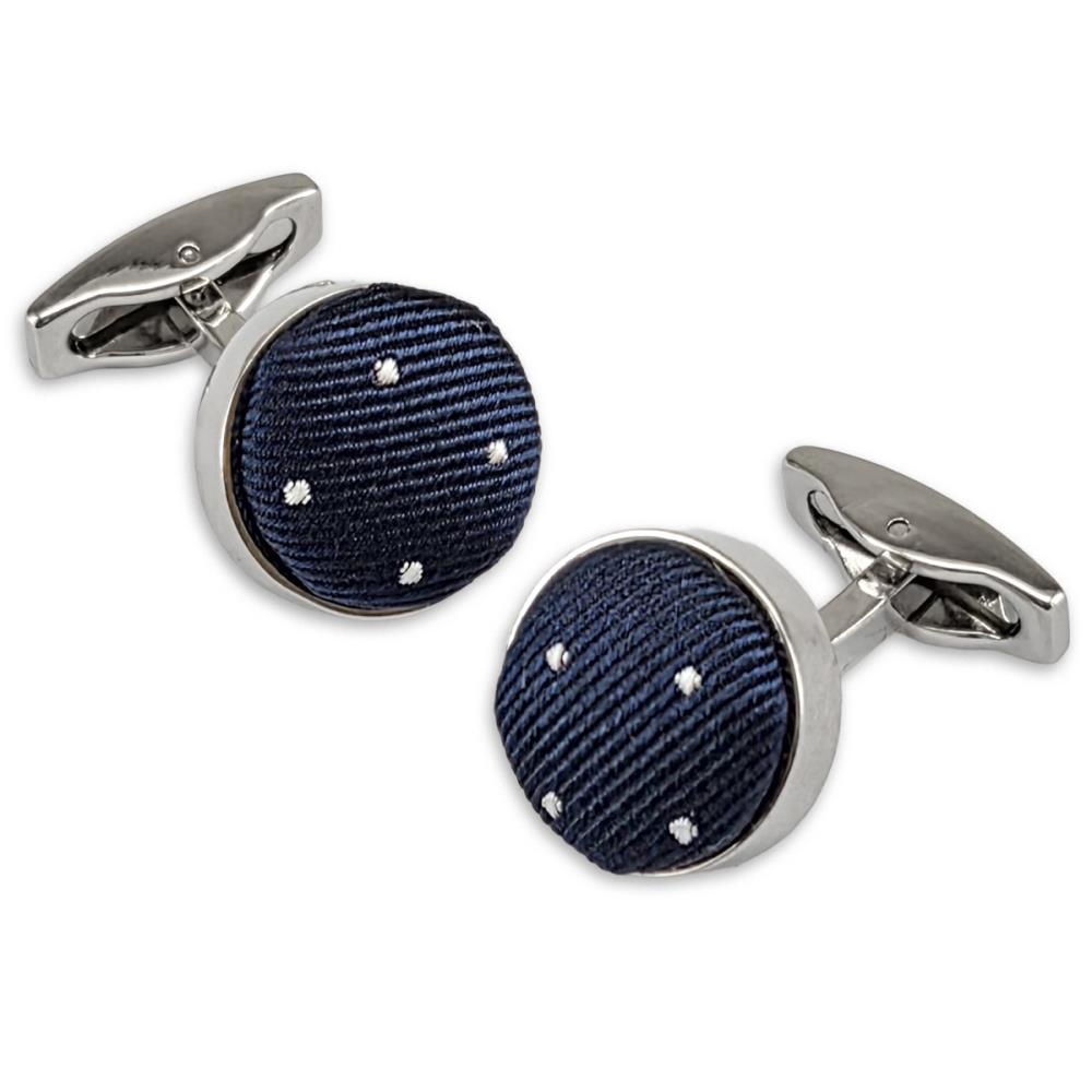 cufflinks Mayfair Dots Navy - 1