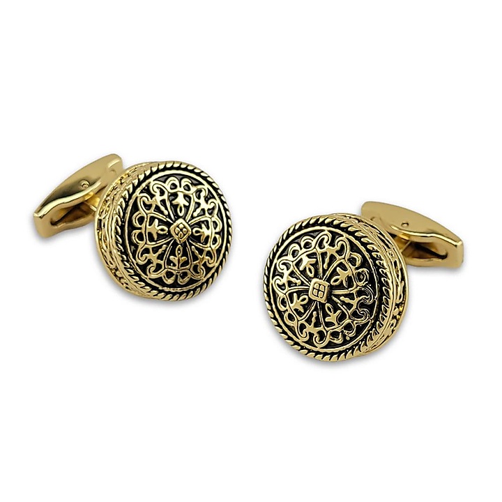 cufflinks Troy Gold