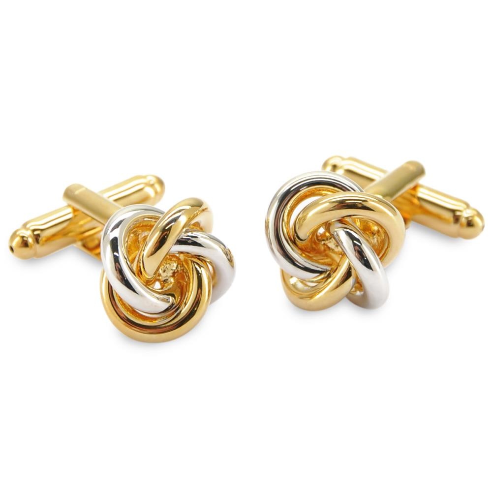 Cufflinks Twisted Knot - 1