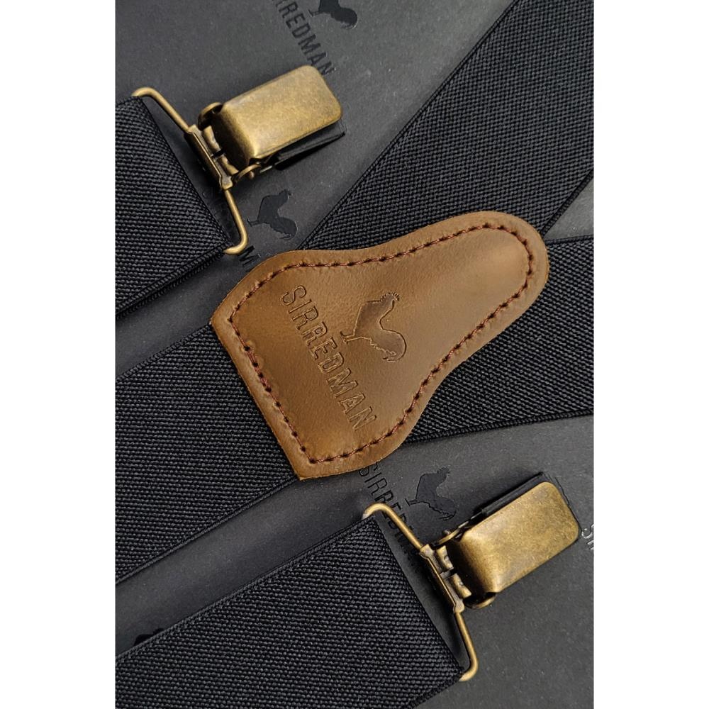 duo set of suspenders black - navy blue - 4