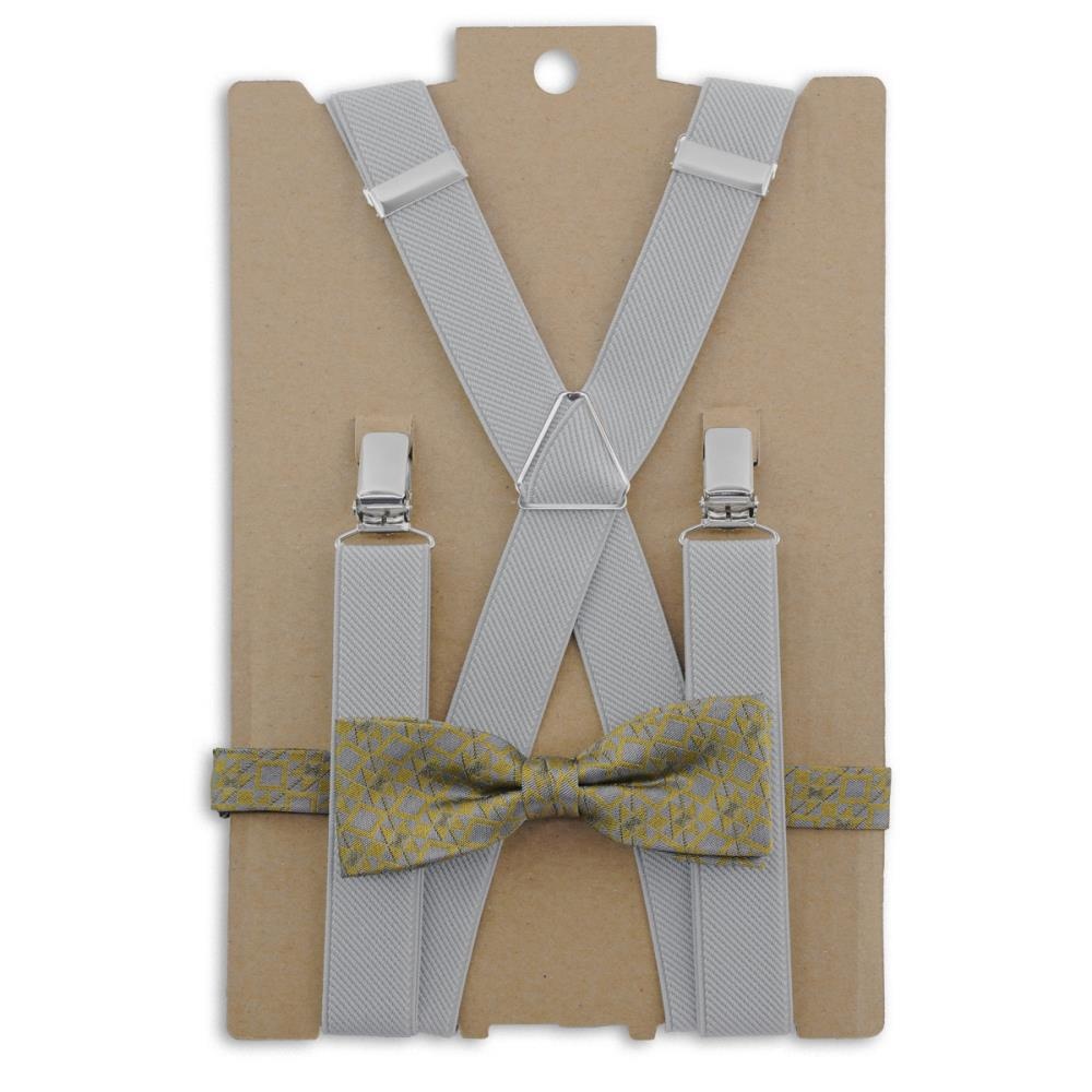 Gift set suspenders Dressed Aztec - 1