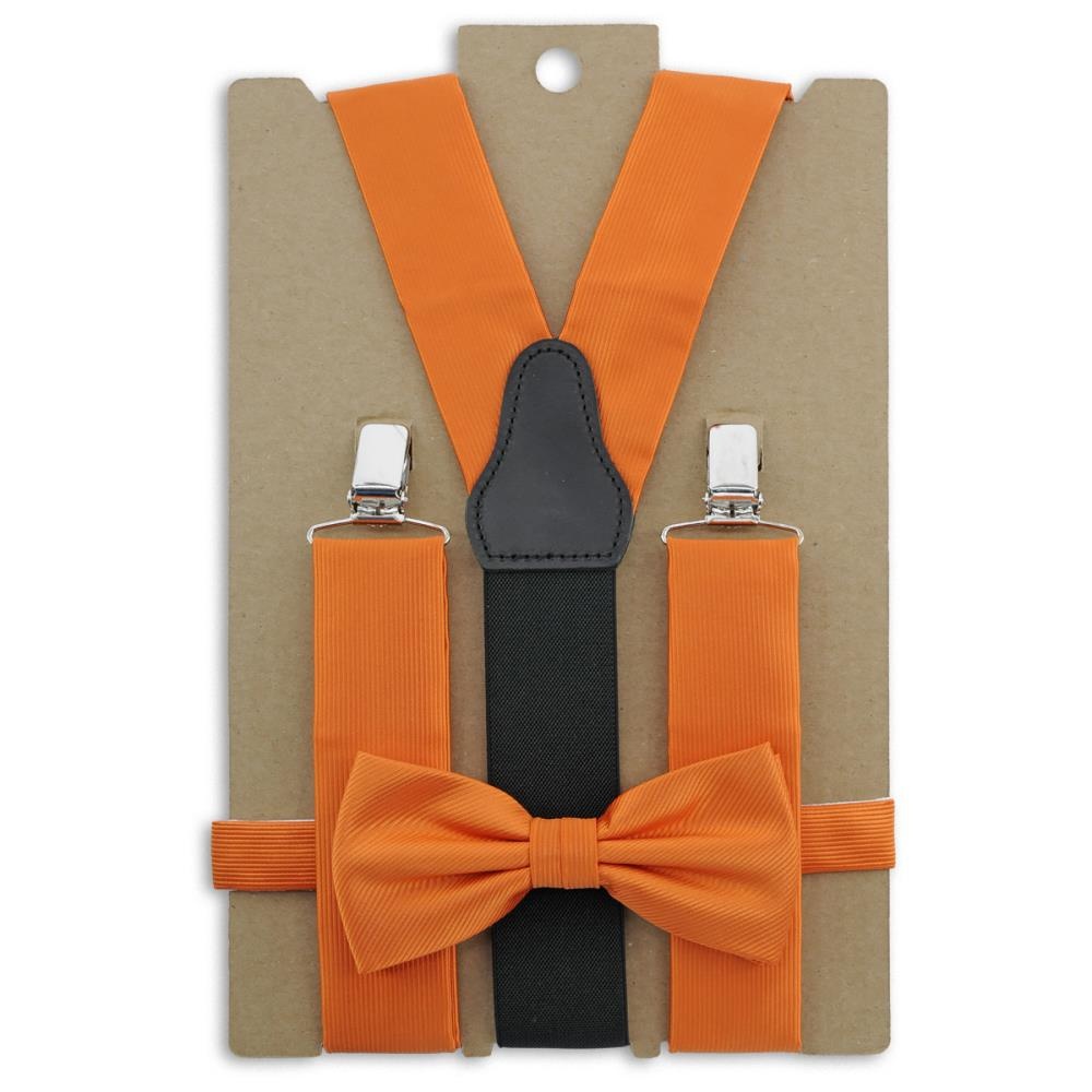 Gift set suspenders Orange - 1