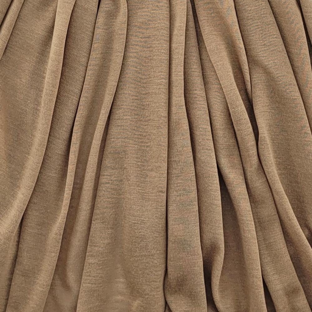 headscarf polyester jersey uni beige - 3