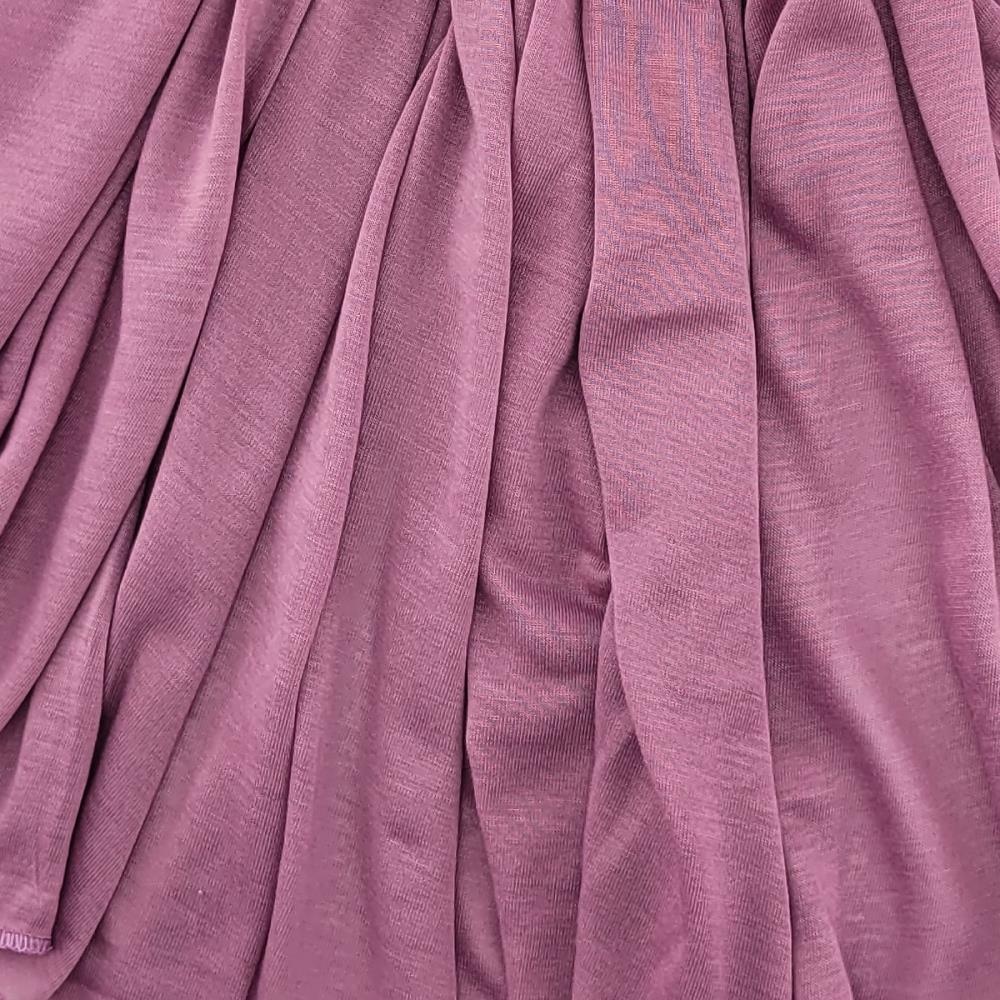 headscarf polyester jersey uni berry - 3
