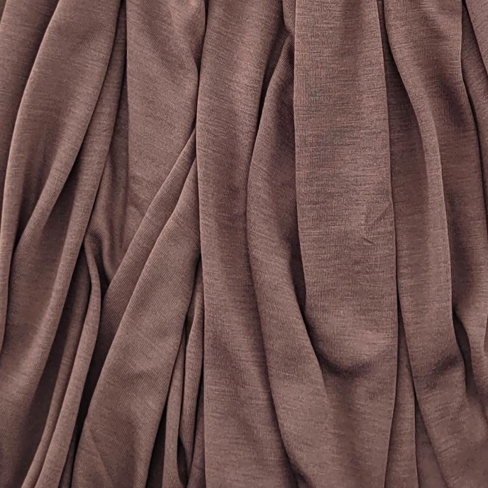 headscarf polyester jersey uni mauve - 3