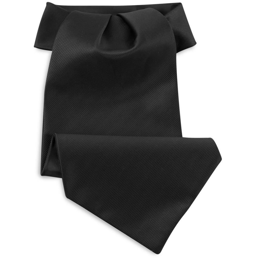 JB Collection cravat black repp - 1