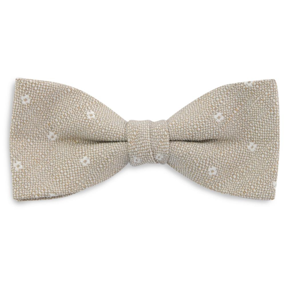 kids bow tie Bridal Blossom light taupe - 1