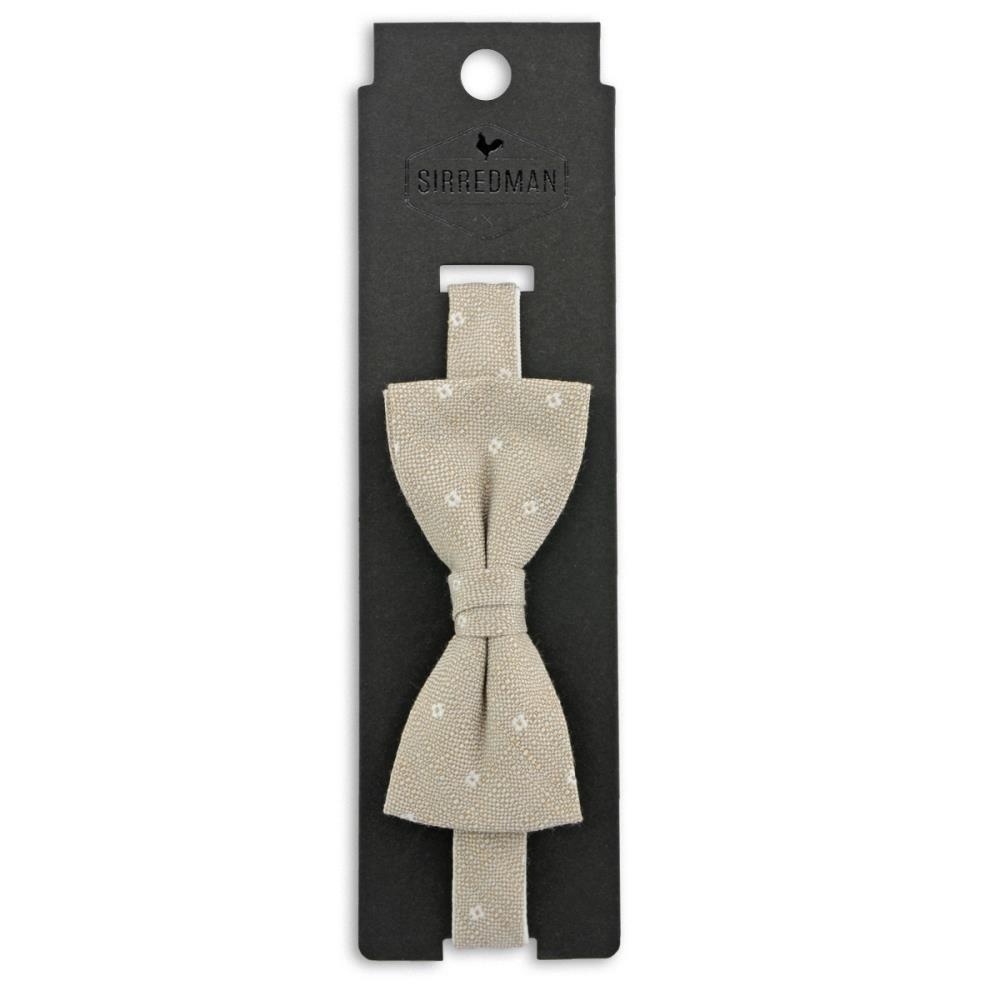 kids bow tie Bridal Blossom light taupe - 2