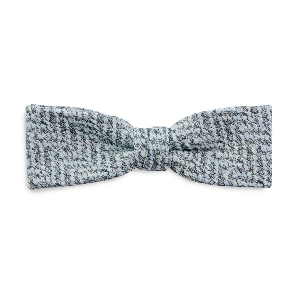 kids bow tie Cerimonia di Nozze grigio-blu - 1