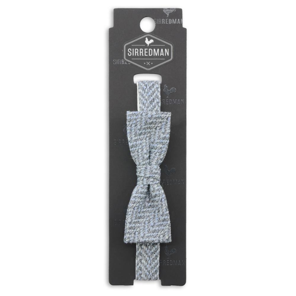 kids bow tie Cerimonia di Nozze grigio-blu - 2