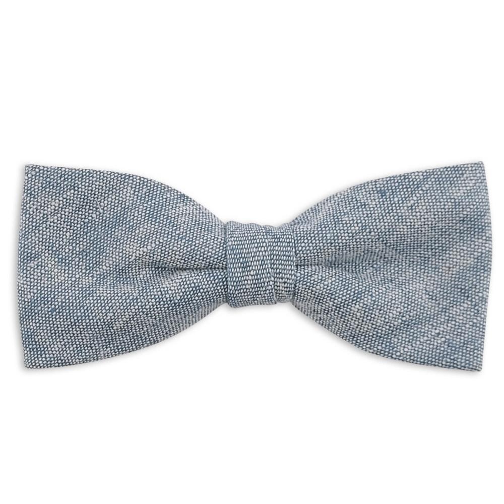 kids bow tie Charming Chambré Blue - 1