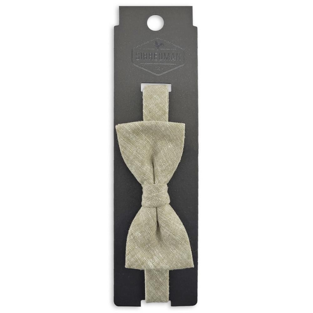 kids bow tie Charming Chambré Olive - 2