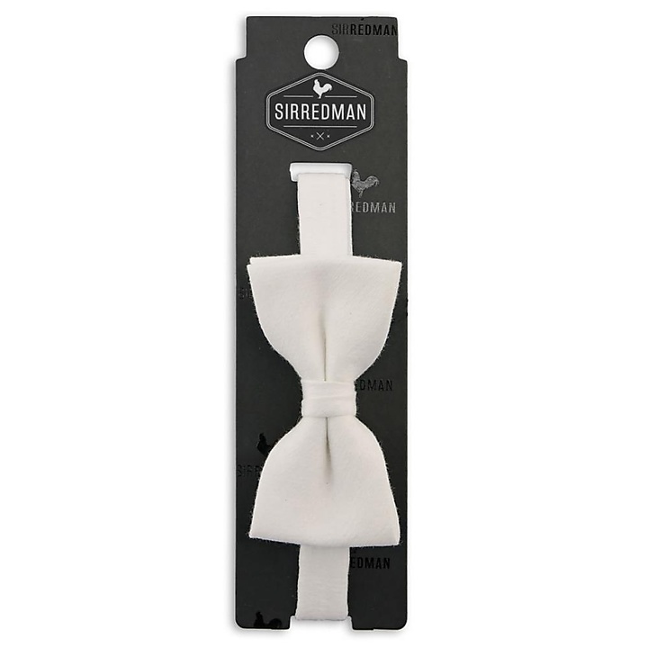 kids bow tie Festa Fortuna bianco