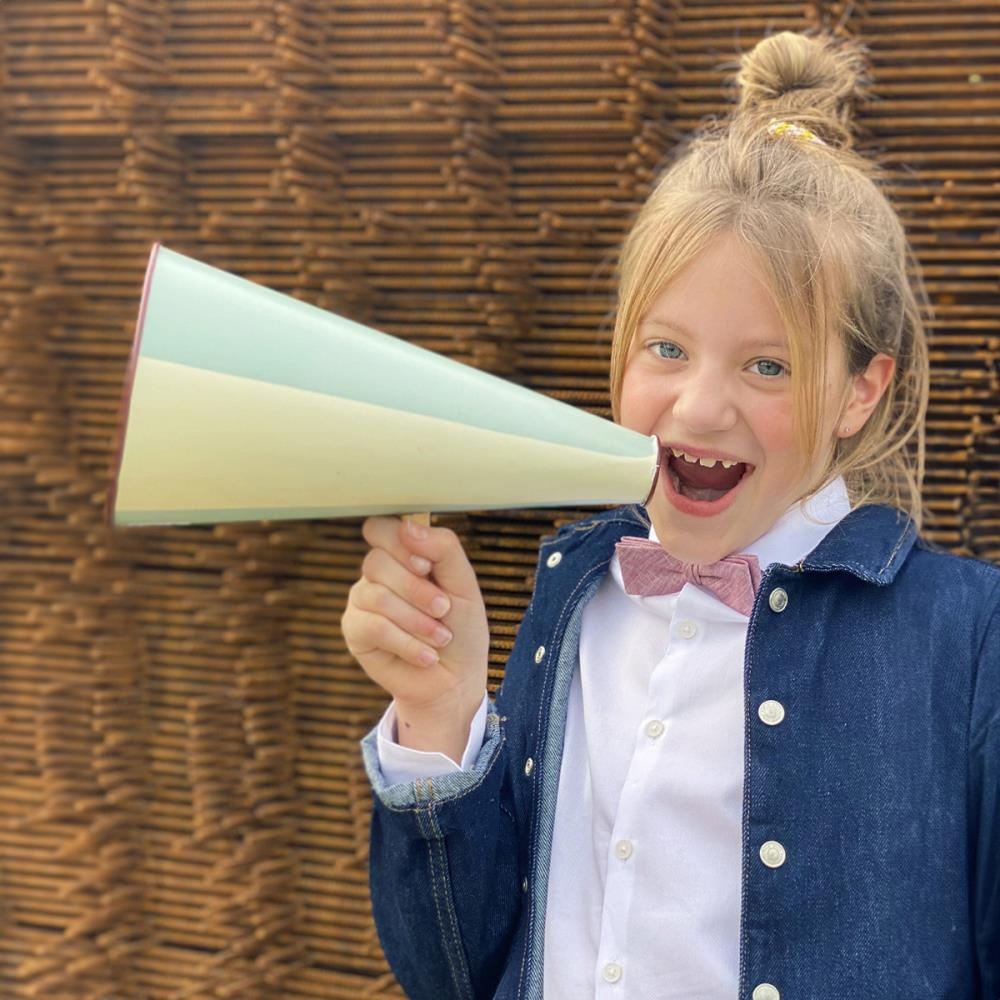 kids bow tie Fiero Famiglia rosa antico - 1