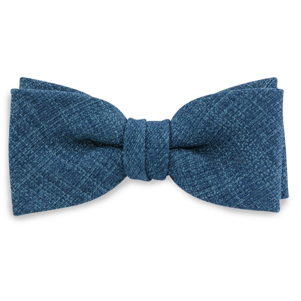kids bow tie Gracefull Groom blue - 1