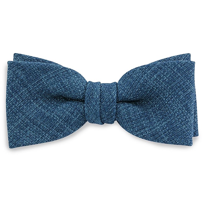kids bow tie Gracefull Groom blue