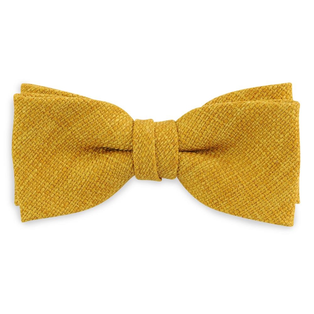 kids bow tie Gracefull Groom yellow - 1