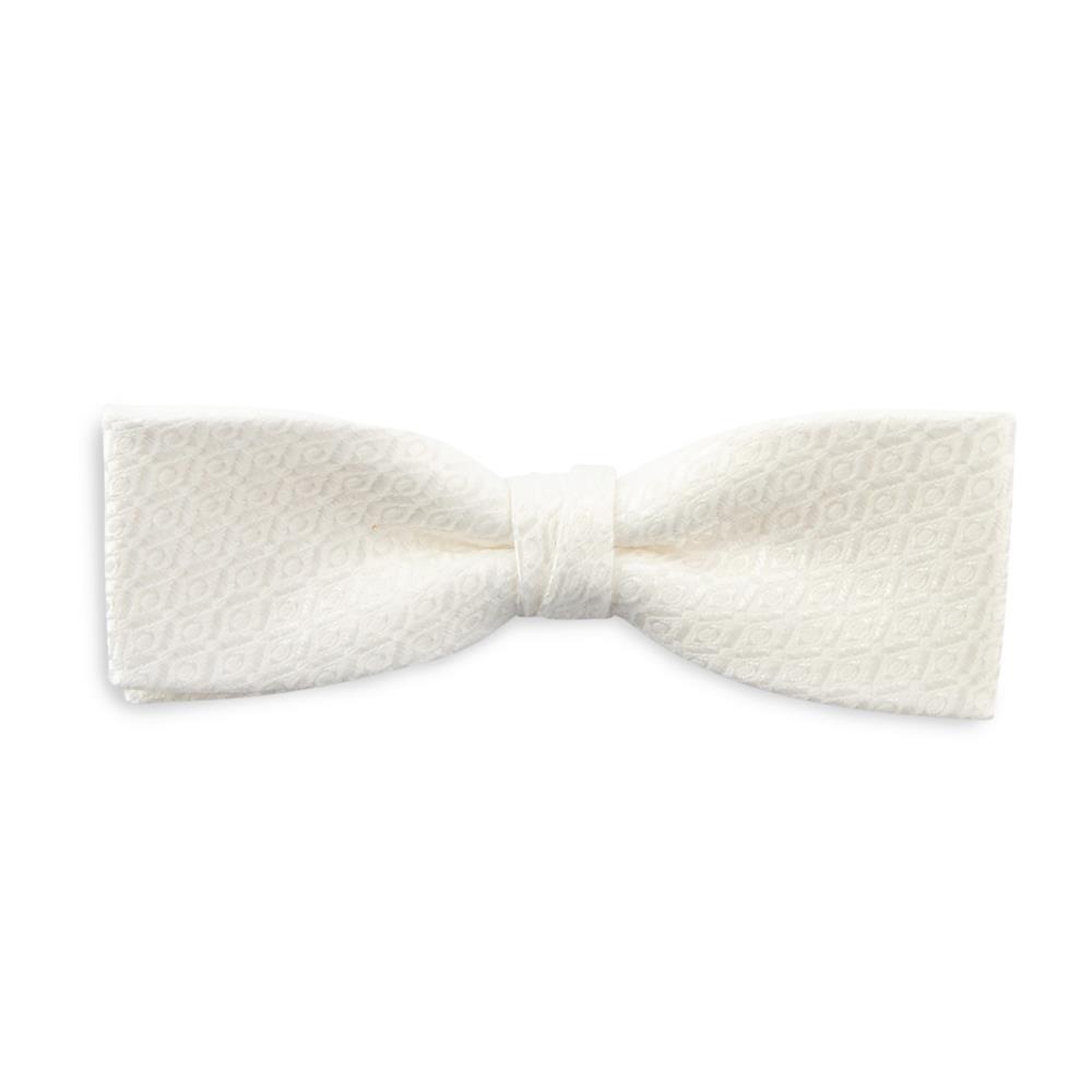 kids bow tie Luna di Miele bianco - 1
