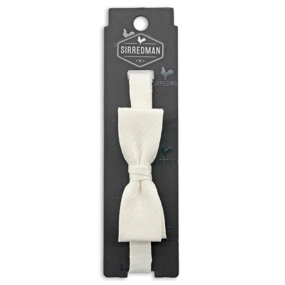 kids bow tie Luna di Miele bianco - 2