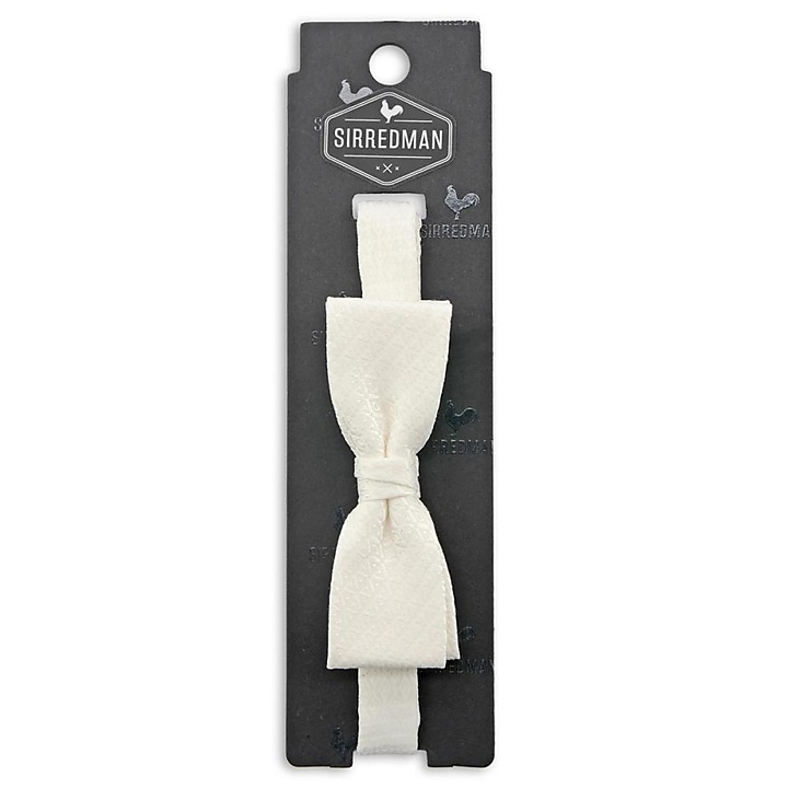 kids bow tie Luna di Miele bianco