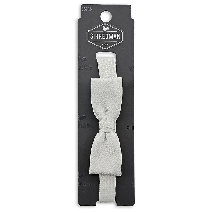 kids bow tie Luna di Miele grigio chiaro