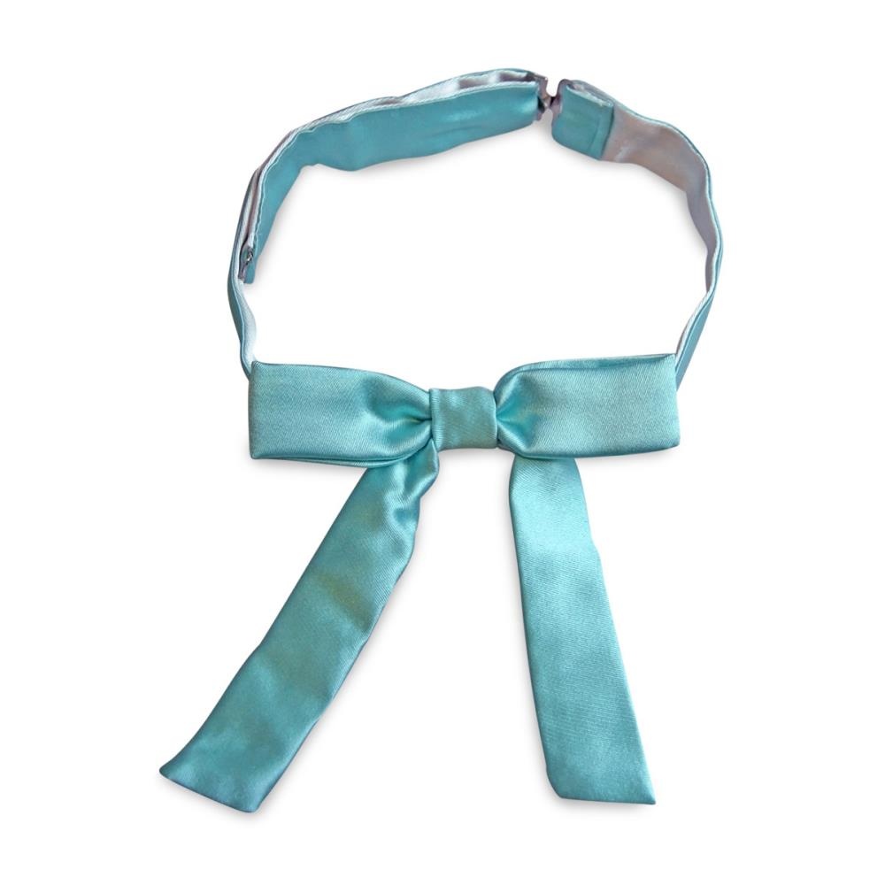 Kids bow tie mint green - 1