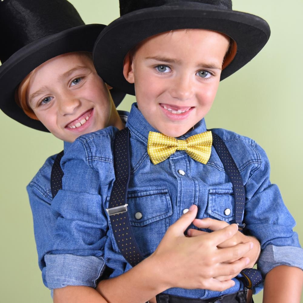 Kids bow tie Stijn Stippel ochre - 2