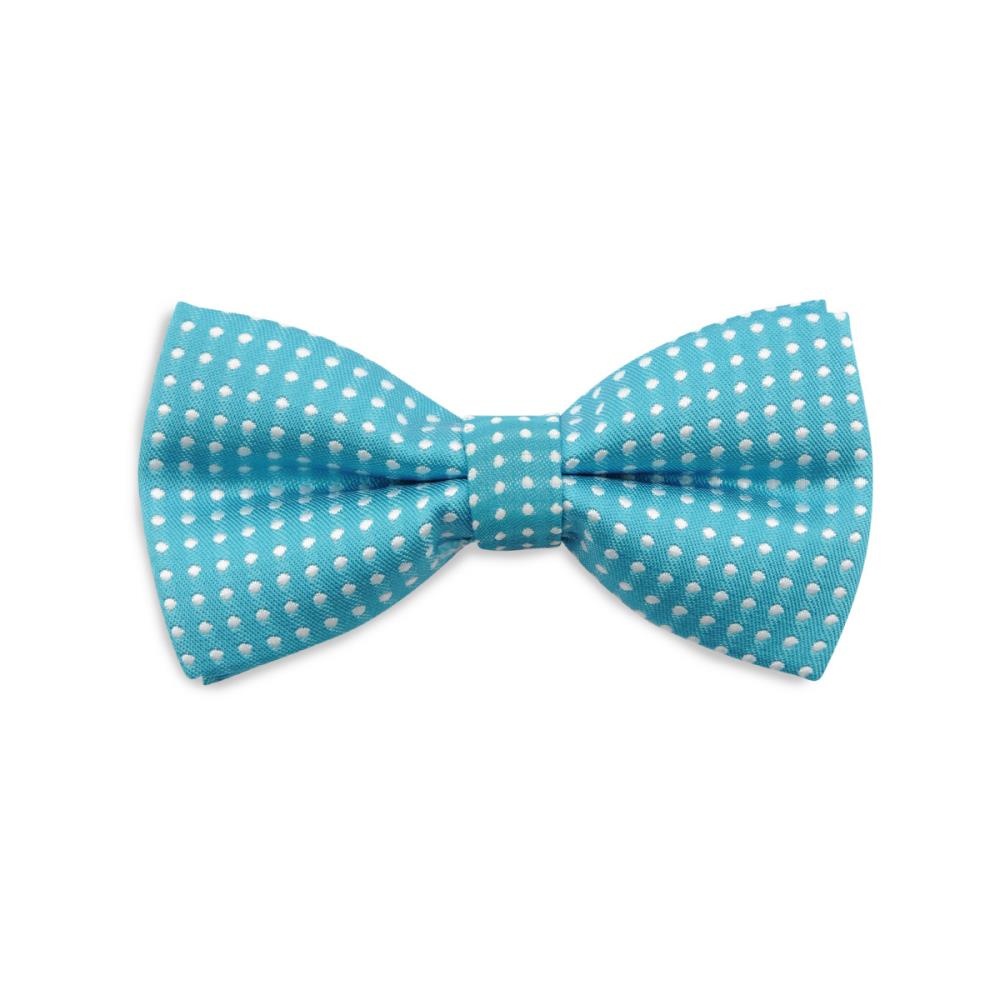 Kids bow tie Stijn Stippel turquoise - 1