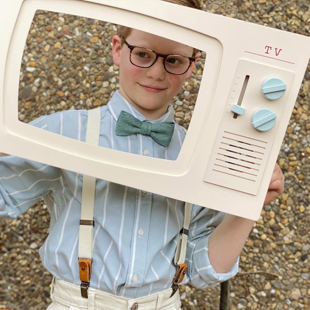 kids suspenders Christopher Cream - 2