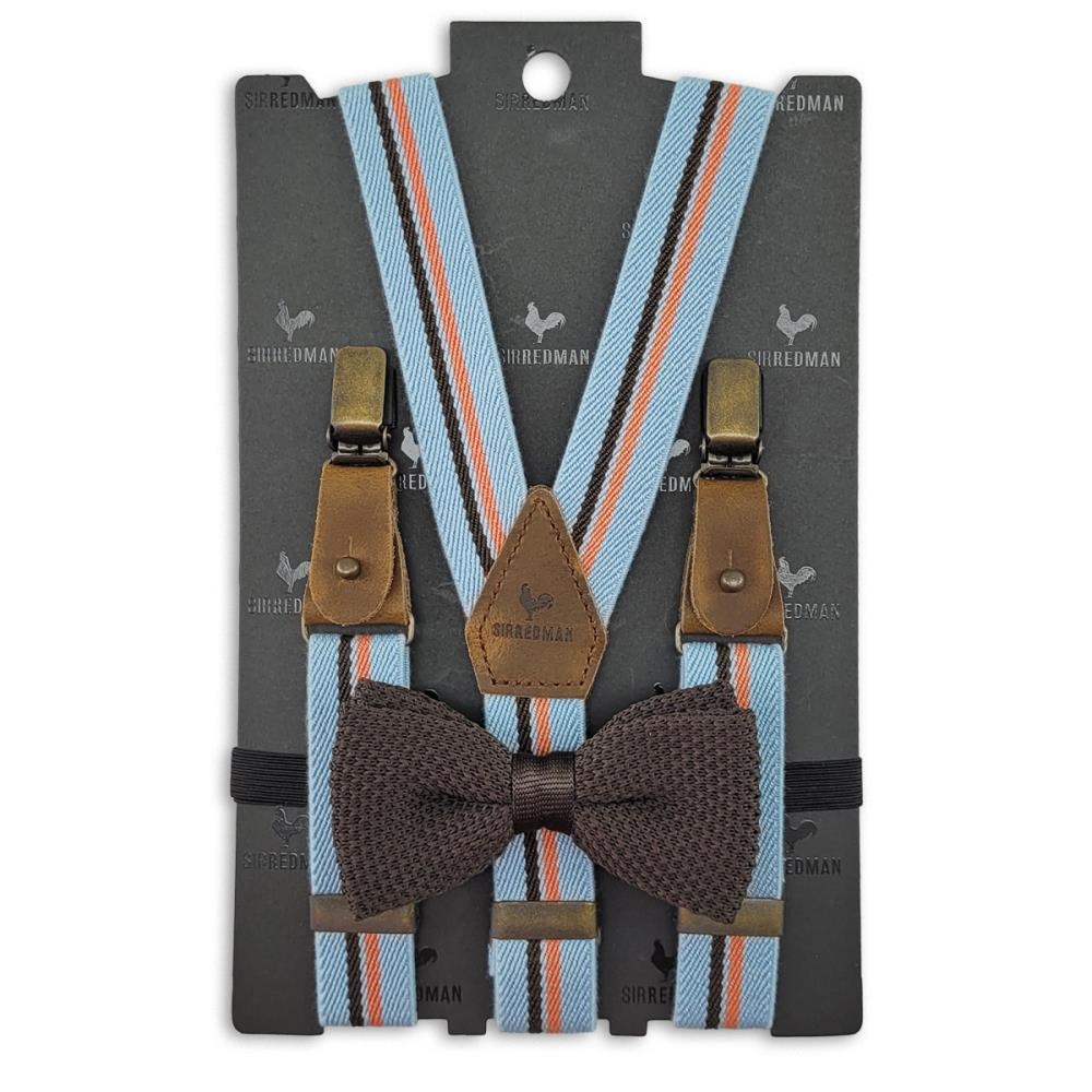 kids suspenders combi pack Brown Buddy - 1