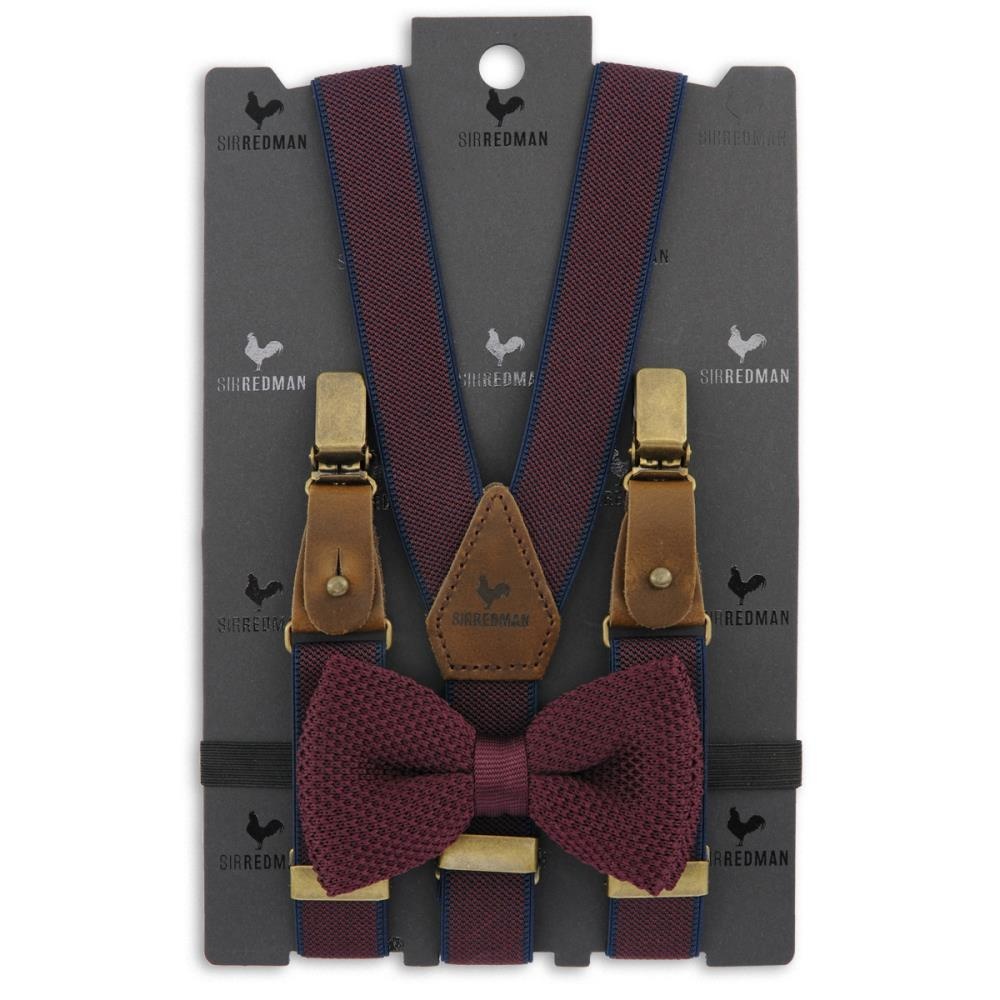 kids suspenders combi pack Crushed Berry - 1