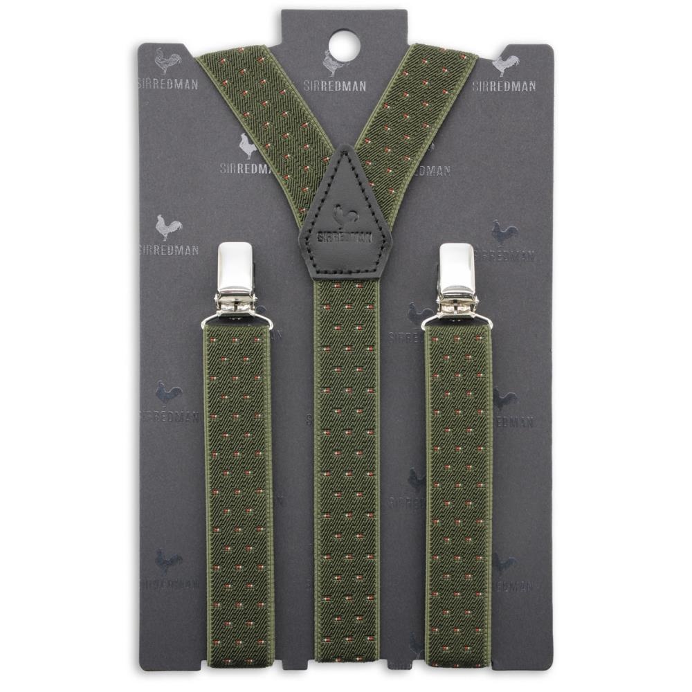 kids suspenders La Gacilly green - 3