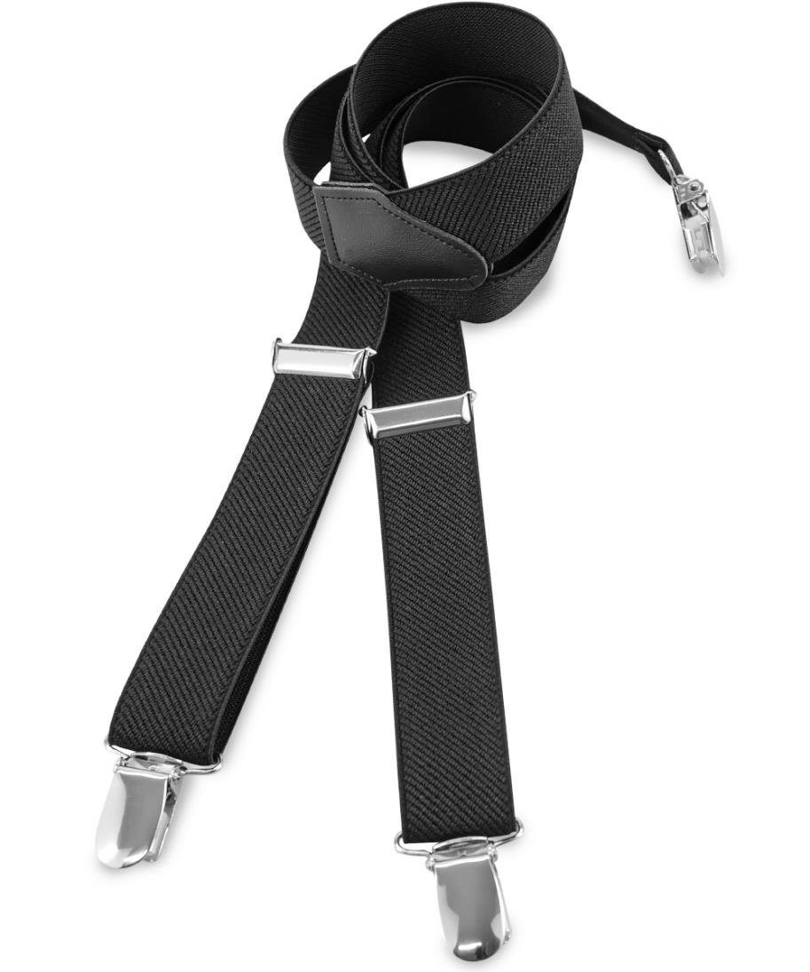 Kids suspenders uni black - 1