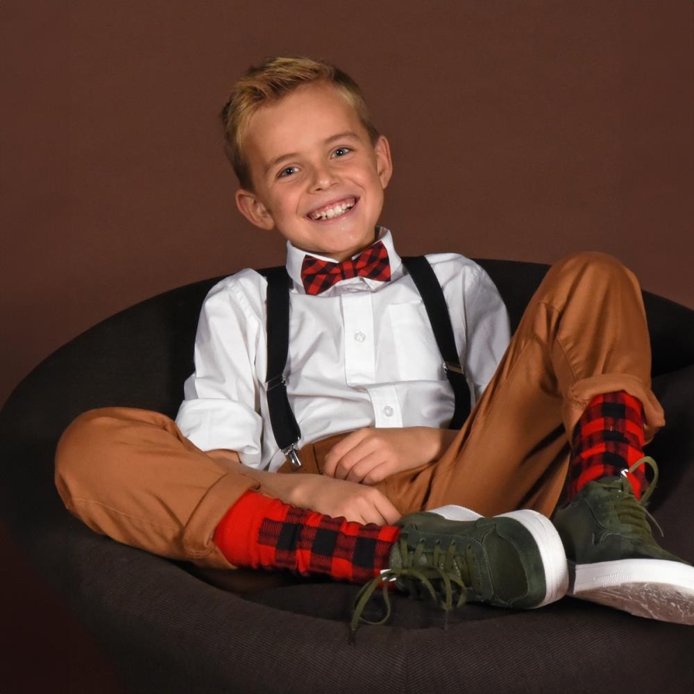 Kids suspenders uni black - 3