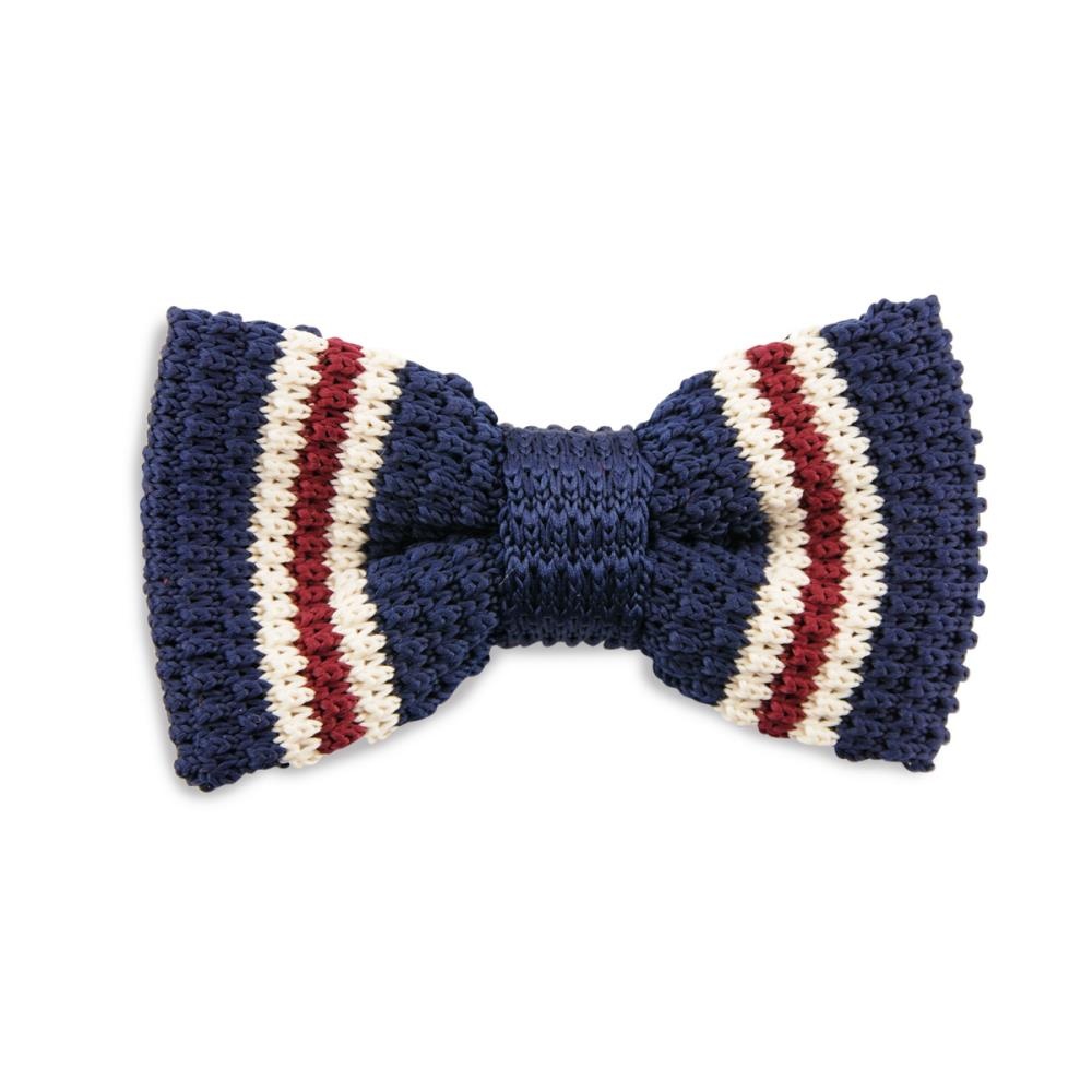 knitted kids bow tie America - 1