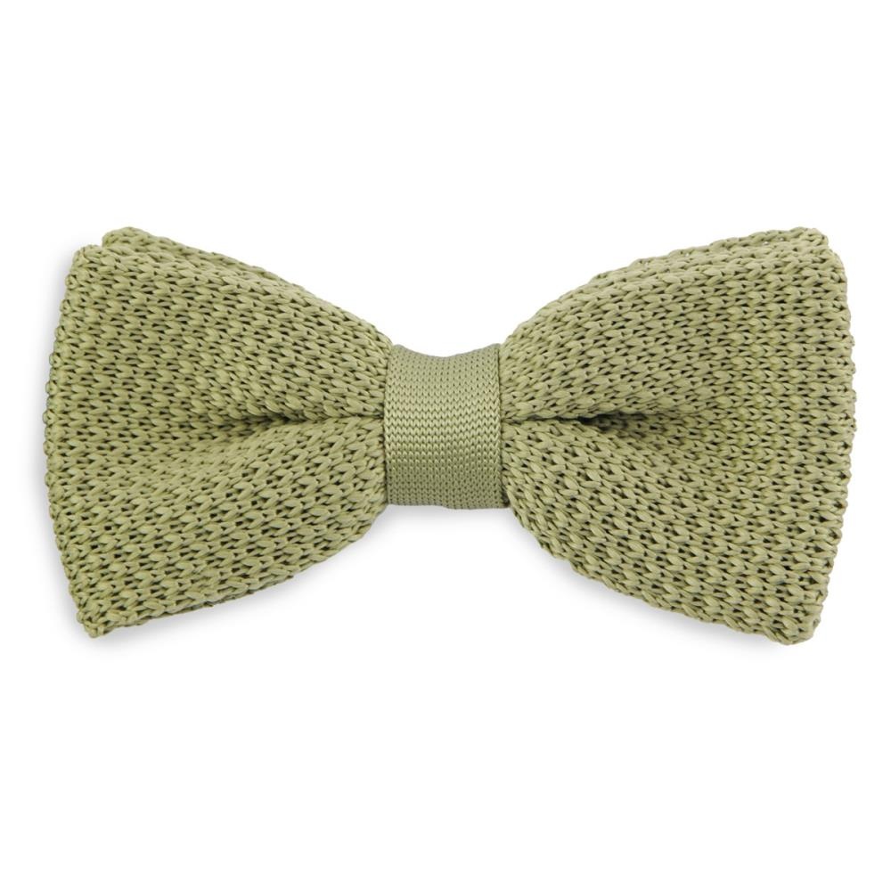 knitted kids bow tie Lily Green - 1