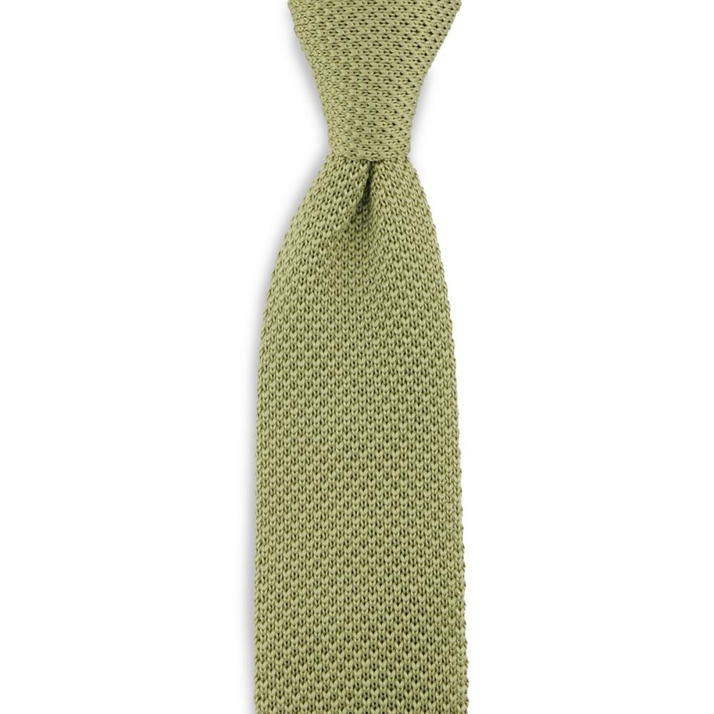 knitted tie Lily Green - 1