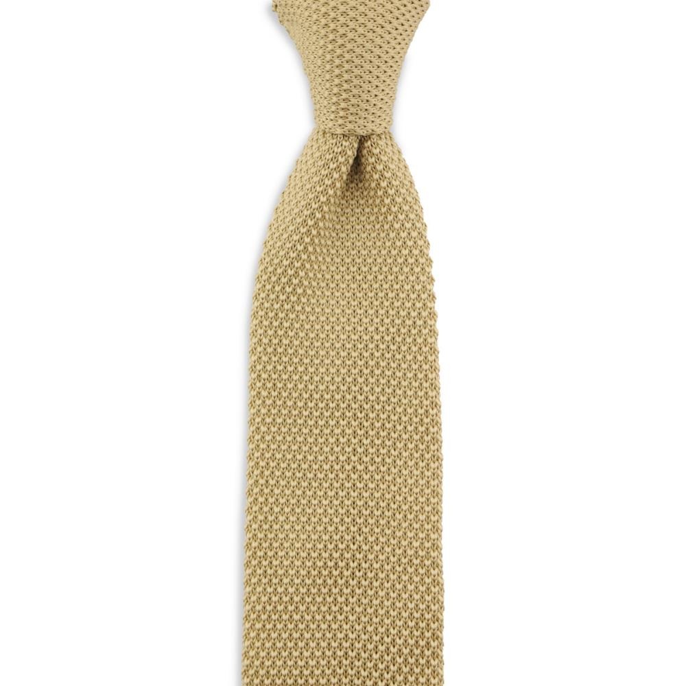 knitted tie Prairie Sand - 1