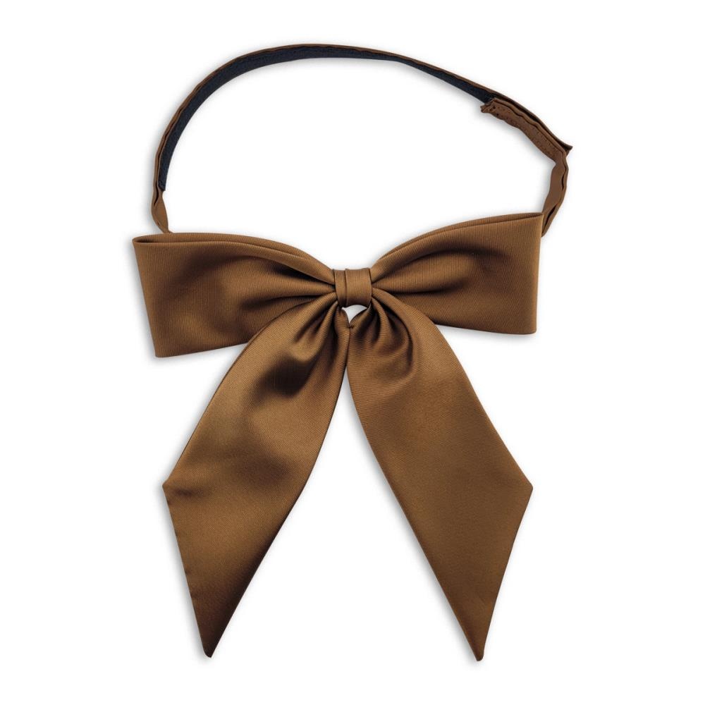 Ladies bow brown - 1