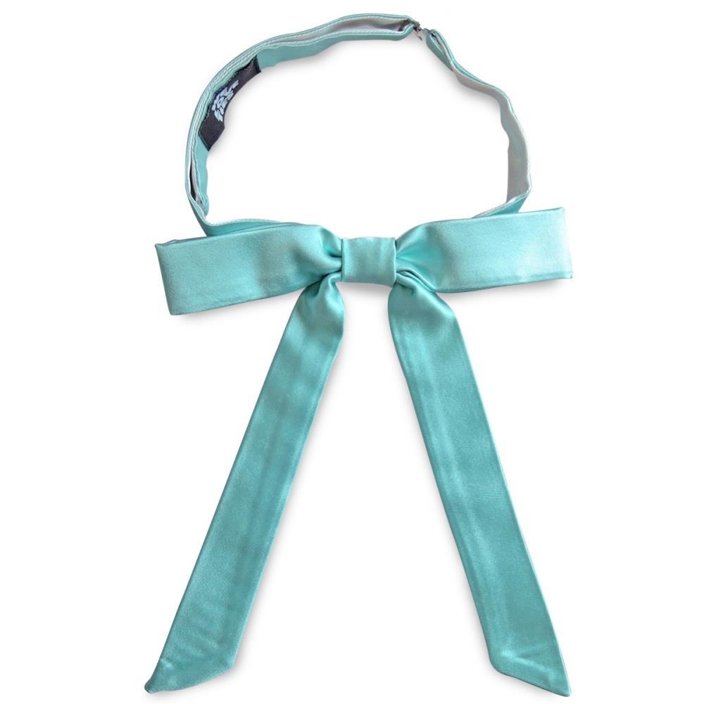 Ladies bow mint green - 1