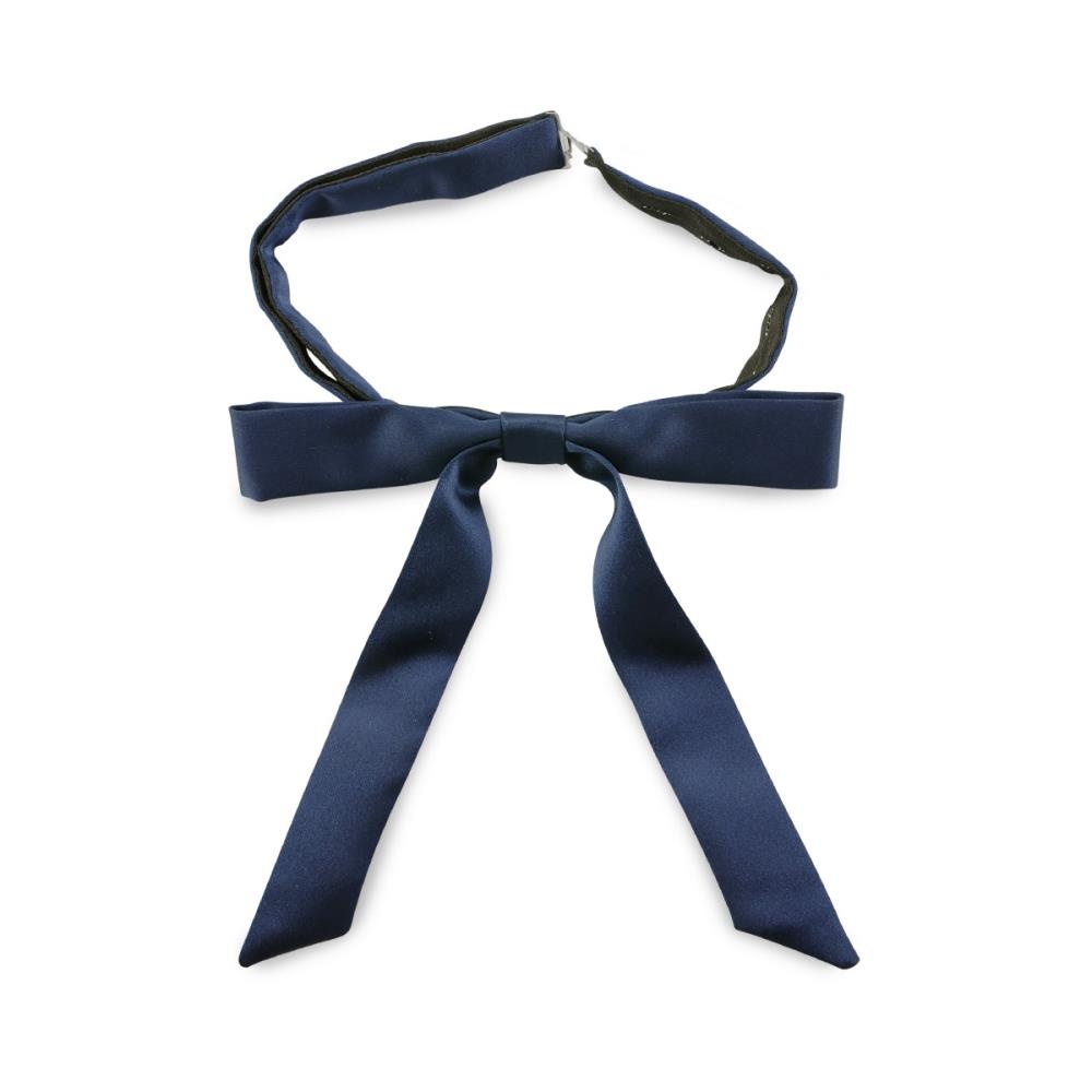 Ladies bow Skinny navy blue - 1