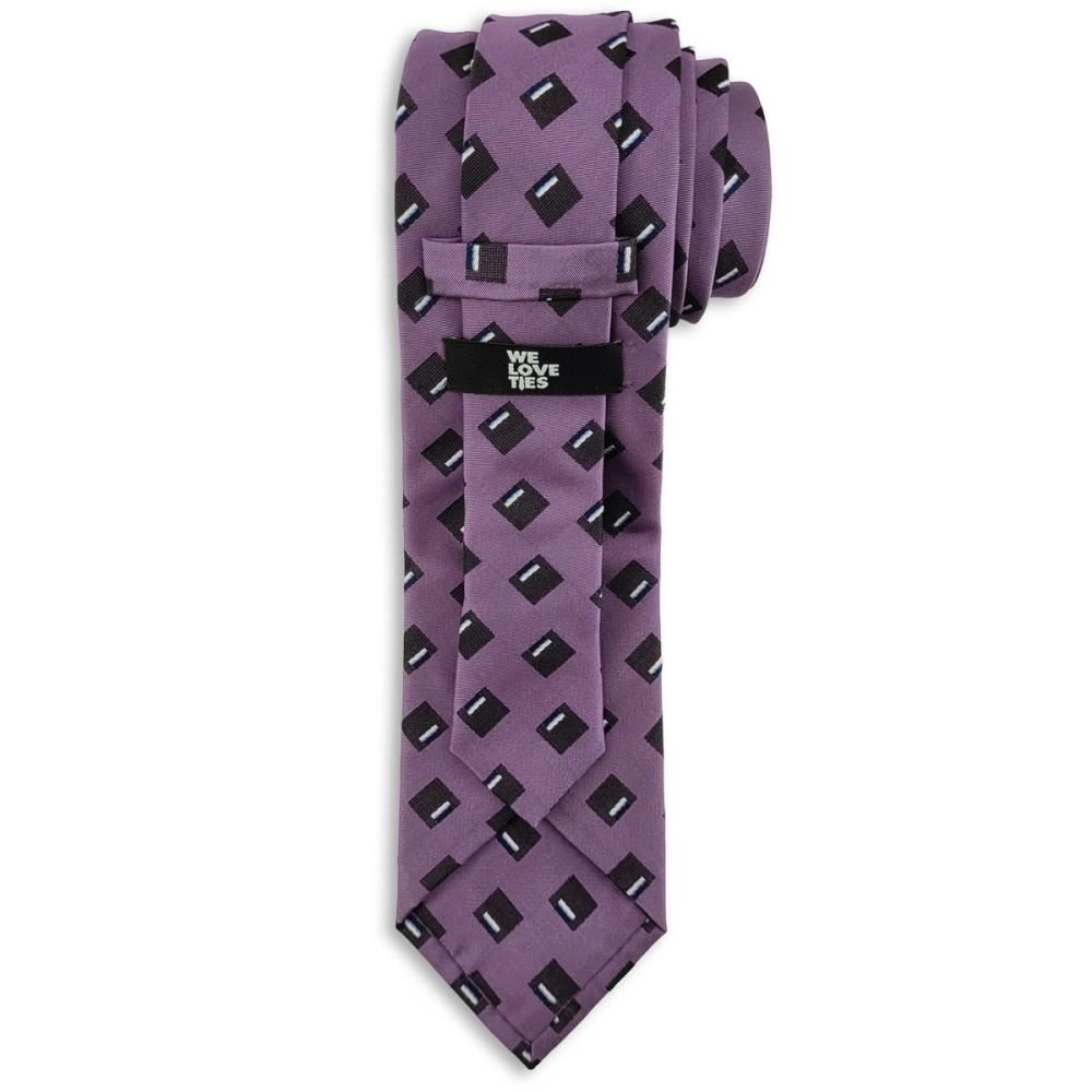 Ladies' necktie Tompson Square purple - 3